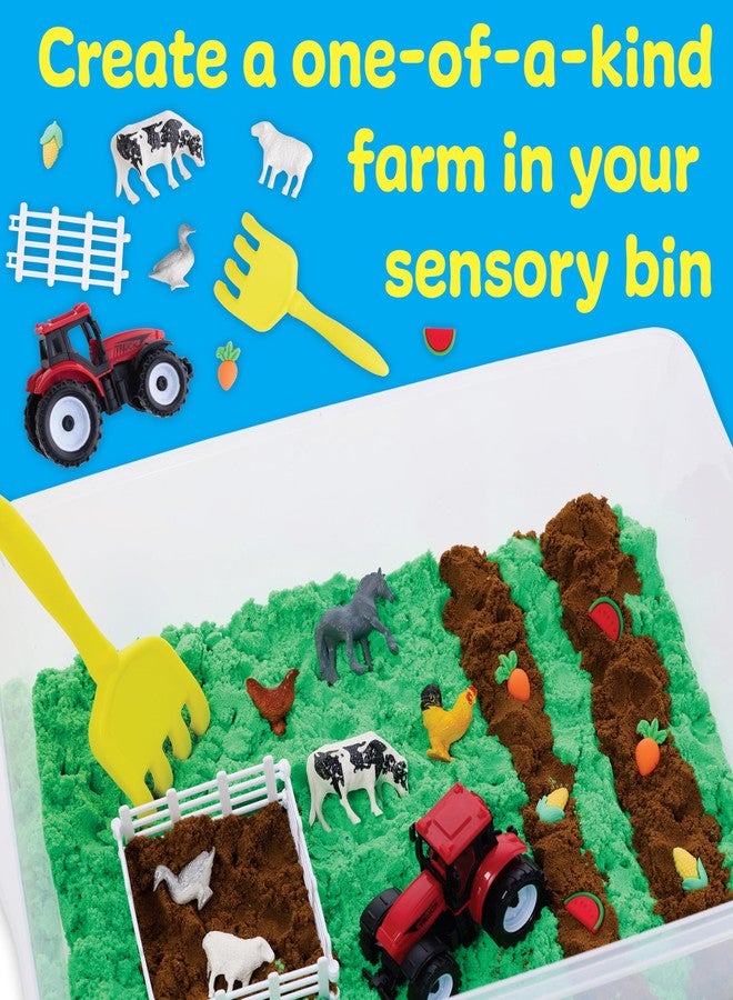 Creativity for Kids Sensory Bin: Farm| Hands-On Play with Sand, Farm Animals & Tools | Encourages Fine Motor Skills, Creativity & Calm Play (Ages 3+) - Image 4